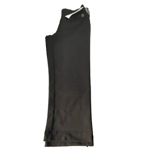 Christine Alexander Small Black Capri Pant Cotton Blend Crystal DANCE YOGA Trave - Picture 1 of 6