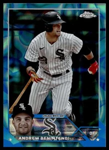 2023 Topps Chrome Update ANDREW BENINTENDI AQUA BLUE LAVA LAMP REFRACTOR /175 - Picture 1 of 2