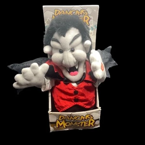 VTG Kids of America Corp Dancing Monster Dracula Halloween 2001 HTF WORKS VIDEO - Picture 1 of 7