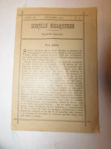 Eucharistische Funken Oktober 1910 Nr. 10 - Bild 1 von 1
