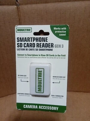 Moultrie Gen 3 Smartphone SD Card Reader MCA-13488 - Brand New - Image 1 of 2