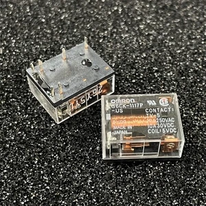 G6CK-1117P-US DC5, relé de alimentación de montaje en PCB Omron, bobina de 5 V CC, 10A - Imagen 1 de 2
