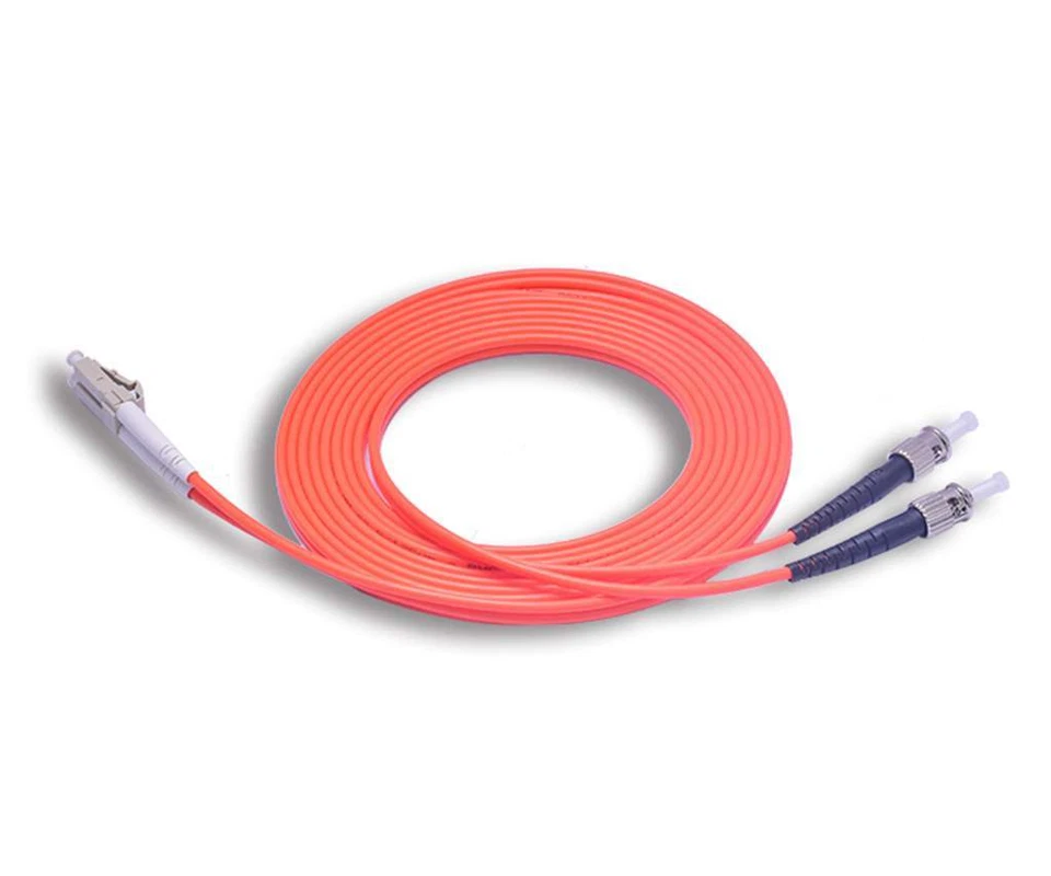 10M Multi-mode Duplex Fiber Patch Cord (62.5/125)- LC to ST - Image 1 of 1