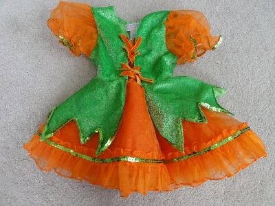 BABY INFANT 2 PIECE PUMPKIN PRINCESS COSTUME - PRINCESS PARADISE - 12-18 MONTHS - Image 1 of 4