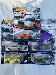Hot Wheels Car Culture Premium Japan Historics 2 complete set of 5 - Picture 1 of 1