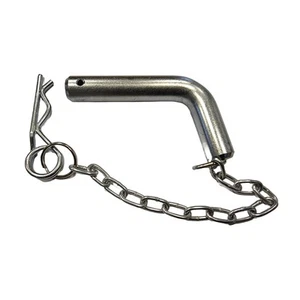 Vorsteckbolzen 20 mm Steckbolzen für Stütze, Anhänger mit Kette u. Federstecker - Bild 1 von 1