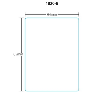 Ishida 1820-B for AC-Series, BC-3000, Astra UPC 85mm Blank, 12x, 450 Labels/Roll - Picture 1 of 1