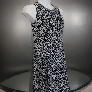 Charter Club Womens Blue & White Sleeveless Maxi Dress Size Petite Medium - Picture 1 of 5