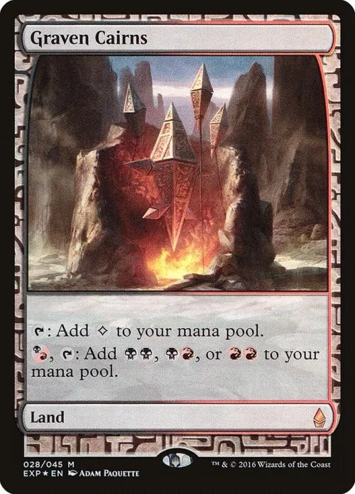 Graven Cairns -Foil Near Mint MTG Zendikar Expeditions - Image 1 of 1