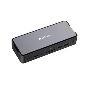 Verbatim USB-C Pro Docking Station - CDS-15S: 15 Anschlüsse mit SSD-Slot - Bild 1 von 6