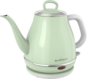 Hervidor eléctrico de cuello de cisne, 1L 1500WFast Hervir, 100% acero inoxidable sin BPA - Imagen 1 de 10