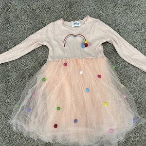 Lola the Boys L/S  Pom Pom Dress Size 8 - Picture 1 of 8