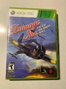 Damage Inc.: Pacific Squadron WWII (Microsoft Xbox 360, 2012) CIB Complete WORKS - Picture 1 of 4