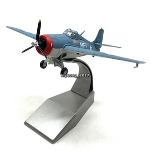 1:72 1937 Grumman F4F Wildcat USA Fighter Model Diecast Military Plane Model - Picture 1 of 17