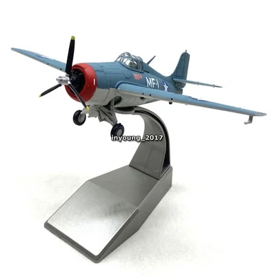 1:72 1937 Grumman F4F Wildcat USA Fighter Model Diecast Military Plane Model - Image 1 of 4