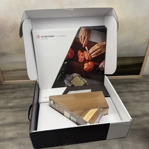 Williams Sonoma Wüsthof Classic Essential Knife Block 13-piece Black Read NIB - Picture 1 of 19