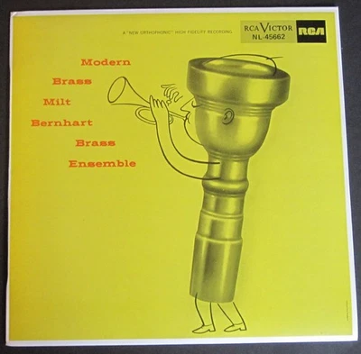 lp vinyl records : Milt Bernhart Brass Ensemble :  Modern Brass - Image 1 of 4