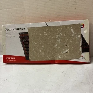 HyperX Alloy Core RGB Gaming Keyboard Black Open Box - Picture 1 of 2