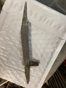 Vintage Kutmaster Utica NY USA 3 Blade Stainless Steel Pocket Knife Broken Blade - Picture 1 of 5