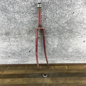 Vintage Tange Cantilever Road Bike Fork 1 Inch Threaded Touring Gravel Tour - Picture 1 of 24