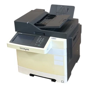 Lexmark CX510de 58.080 Seiten Farblaser MFP Tischgerät scannen kopieren (vergilb - Bild 1 von 2
