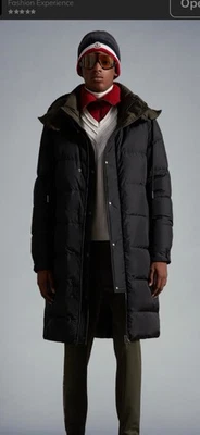 Moncler Men’s Reversible Harel Long Parka Down Jacket. 4/XL. $2900 - Image 1 of 4
