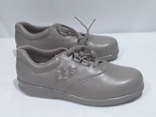 SAS Tripad Comfort Shoe womens size 10N dark beige lace up support 1" heel NWOB