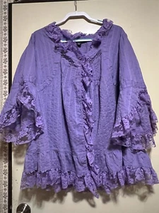 Roaman’s Damen 26W Tunika Lavendel ~ N ohne Etikett - Bild 1 von 3