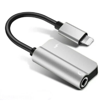 3.5mm Audio Headphone Jack AUX Adapter Charger Cable For iPhone 14 13 12 Pro Max - Image 1 of 4