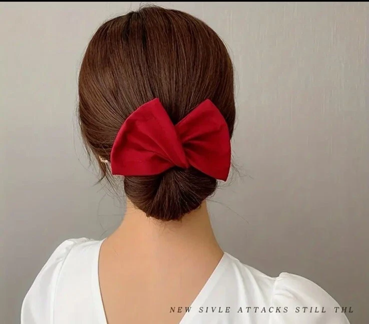 Outyua Damen Stirnband Mit Roter Schleife – Süßer Haarschmuck Für Cosplay, Halloween & Disney