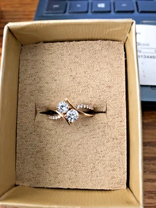 JTV Bella Luce Ring Size 7 New Without Tags - Picture 1 of 6