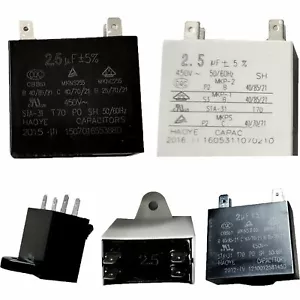 450VAC Motor Start Capacitor 1.5uF 2uF 2.5uF 3uF 3.5uF 4uF 5uF 6uF 8uF 10uF 12uF - Foto 1 di 12