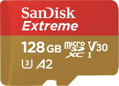 Sandisk Scheda di Memoria Micro SD 128 GB MicroSDXC UHS-I SDSQXAA-128G-GN6MA - Immagine 1 di 2