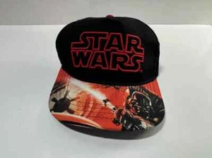STAR WARS SNAPBACK HAT Black/Red Darth Vader one size Lucasfilms - Picture 1 of 4