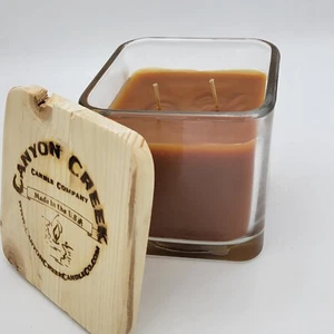 NEU Canyon Creek Candle Company 14oz Würfelglas PUMPKIN SPICE Duft Handarbeit - Bild 1 von 1