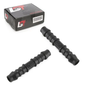 2x Schlauchverbinder Zwischenstück für Rohr und Schlauchverbindungen Ø 8 mm - Picture 1 of 6