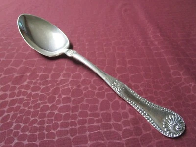 Cuchara para servir de mesa ETRUSCA antigua plateada Rogers 1891 sin monograma gu Foto 1 de 3