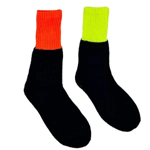 Unisex Neon Thermosocken extra warm Winter Outdoor Arbeitssocke UK Größe 6-11 - Bild 1 von 10