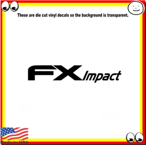 FX Impact Airguns Rifle Hunting Outdoor Sports Vinyl Cut Decal Sticker Logo - Picture 1 of 2