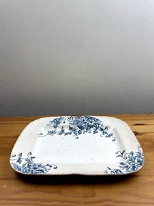 ANTIKE 1800er R. COCHRAN & CO SCHOTTLAND V.P ANEMONE TRANSFERWARE TELLER PLATTE - Bild 1 von 15