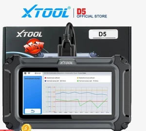 XTOOL D5 Car Diagnostic Tools Gearbox ABS EPB Airbag Engine 5 System Scanner - Picture 1 of 7