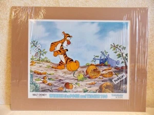 1974 Original Winnie the Pooh and Tigger Too Lobby Card 11x14 COA Sealed Matted - Picture 1 of 11