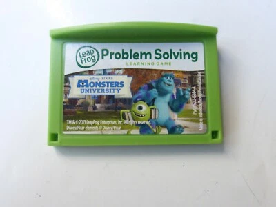 LeapFrog Disney Pixar Monsters University Problem Solving Learning Video Game  - Image 1 of 3