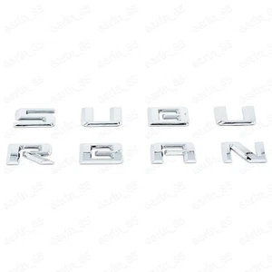 Fits For 2021 - 2024 Suburban Rear emblem Badge LS RST LT Z71 Premier (Chrome） - Picture 1 of 6
