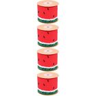 4 Rolls Festival-DIY- Geschenkband Sommerdeko Schmücken Wassermelone