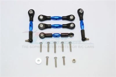 GPM MYT160 ALUMINUM TIE RODS AXIAL RACING RC EP 1/18 4WD YETI JR TRUCK - Image 1 of 4