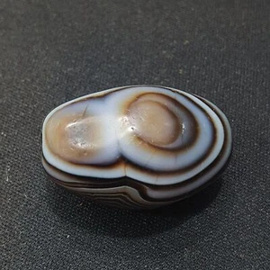 Cuentas antiguas de ágata bengalí tibetana del Himalaya AA JNT-NV-1 - Imagen 1 de 12