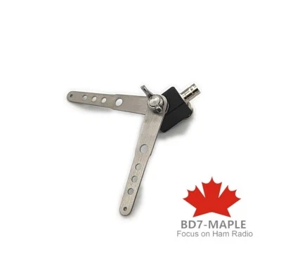 FAYMO QRP RADIO Antenna bracket BNC/BNC Xiegu X6100 X6200 ICOM IC-705 Elecraft KX3 KX2