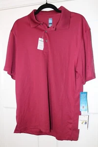 PGA Tour Airflux Solid Golf Polo MEDIUM NWT 1000000867 - Picture 1 of 3