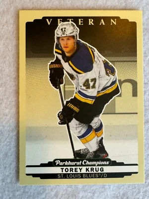 2022-23 Upper Deck Parkhurst Champions - #26 Torey Krug - Image 1 of 2